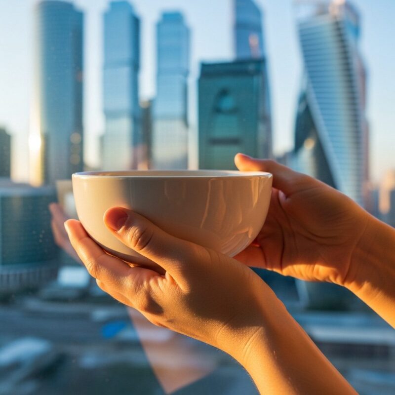 Easy cleanup after cooking microwave meal.