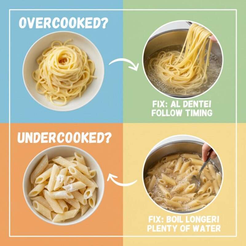 Asian-fusion style microwave pasta noodles with soy sauce and sesame showing cultural adaptation recipe for international students